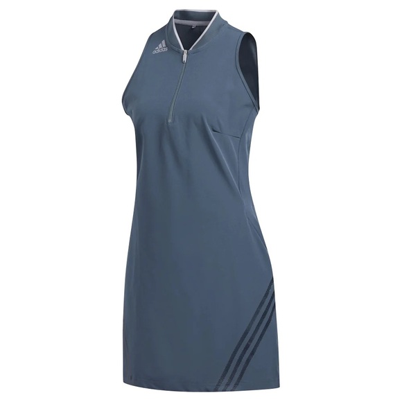Adidas 3 Stripes Sport Sleeveless Golf Dress - Picture 3 of 7